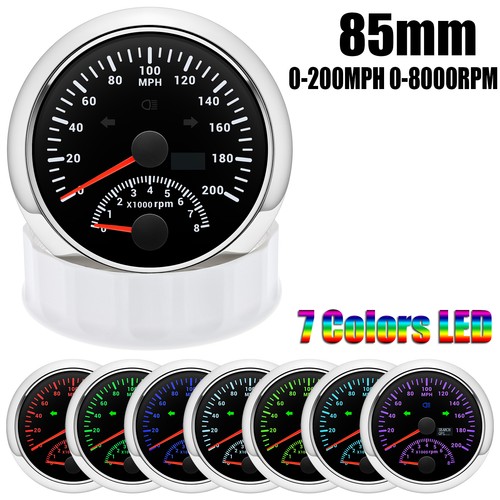85mm gps speedometer gauge - speedometer,