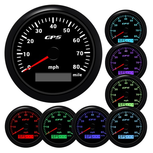 85mm gps speedometer odometer - gps,
