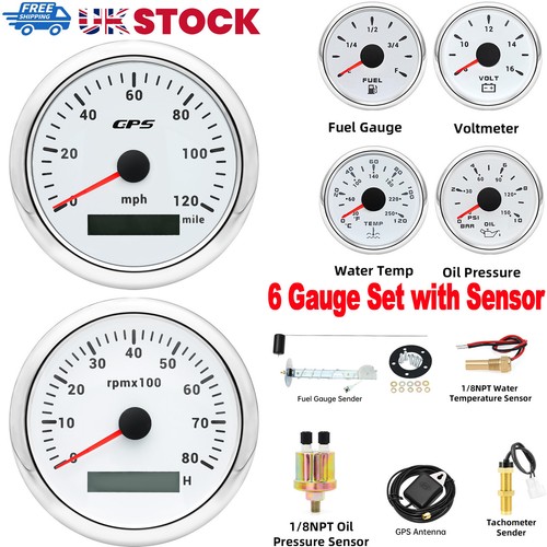 Gauge set with sensor - sensor, 85mm