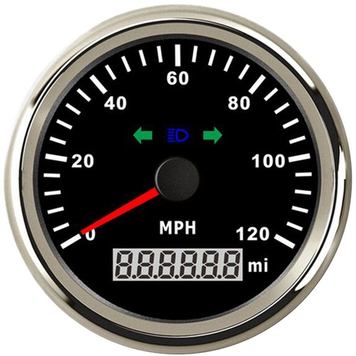 85mm gps speedometer odometer - 85mm,