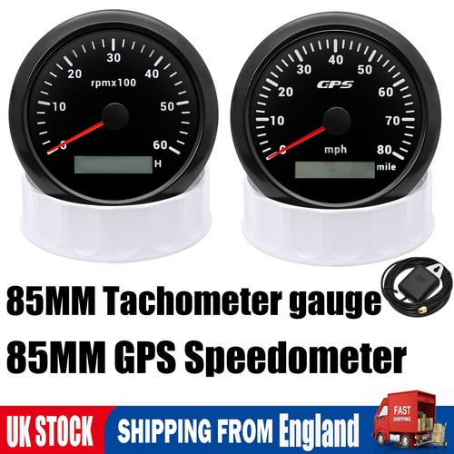 85mm gps speedometer 80mph - 85mm, 0-80mph