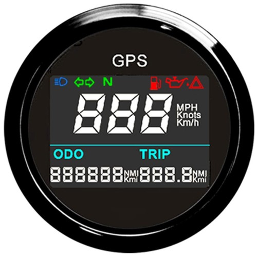 52mm lcd digital gps - 52mm,