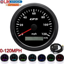 85mm Black GPS Speedometer