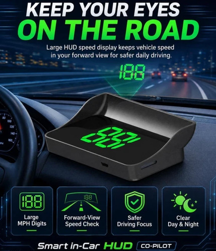 Smart car hud - in-car,