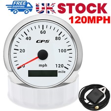 85mm White GPS Speedometer