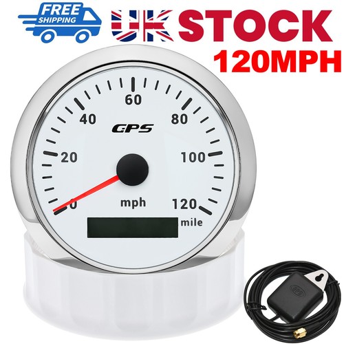 85mm white gps speedometer - 85mm,