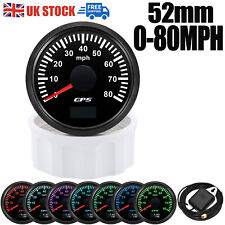52MM GPS Speedometer 0-80MPH