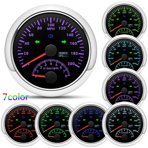 85mm car boat gps speedometer - 85mm,