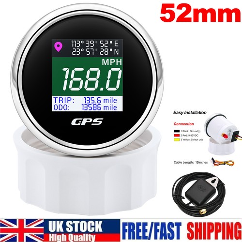 52mm lcd digital - 52mm, gps