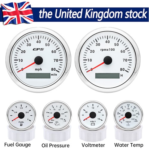 Gauge set 85mm gps - set,