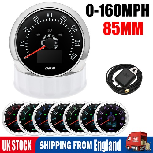 85mm black gps - 85mm, speedometer